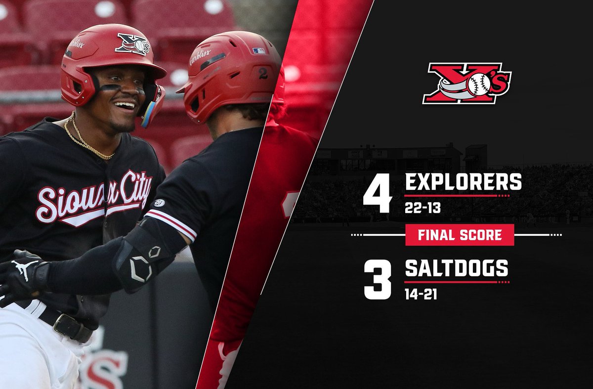 LAYER WALKS IT OFF AS EXPLORERS SWEEP SALTDOGS