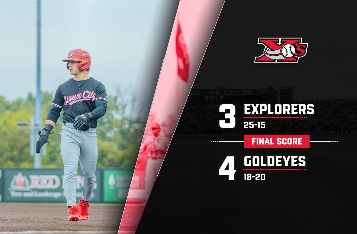 GOLDEYES WALK OFF EXPLORERS IN TENTH TO EVEN SERIES