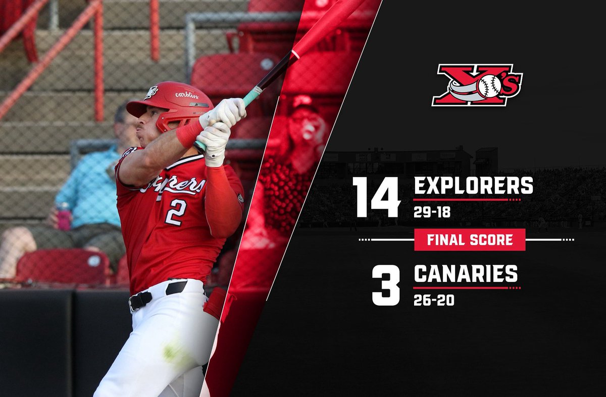 EXPLORERS BLAST CANARIES 14-3 TO TAKE SERIES FINALE