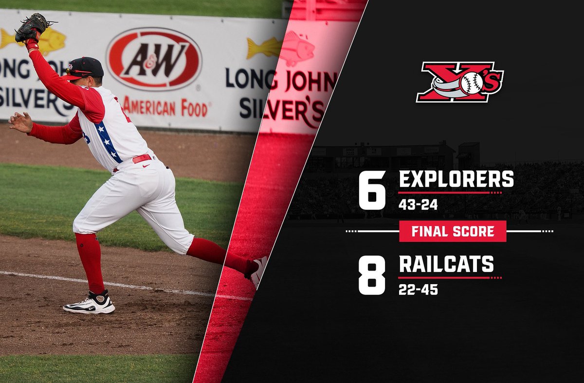 RAILCATS HOLD OFF EXPLORERS IN BACK-AND-FORTH BATTLE