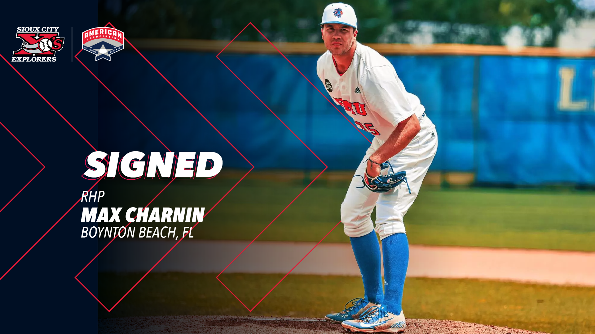 RIGHT-HANDER CHARNIN HEADED TO SIOUX CITY