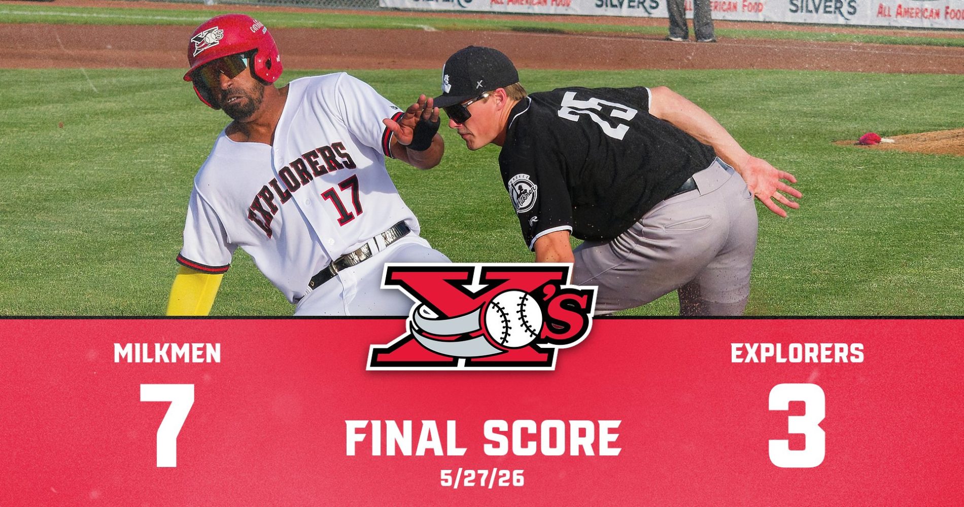 EXPLORERS LATE PUSH NOT ENOUGH IN 7-3 LOSS