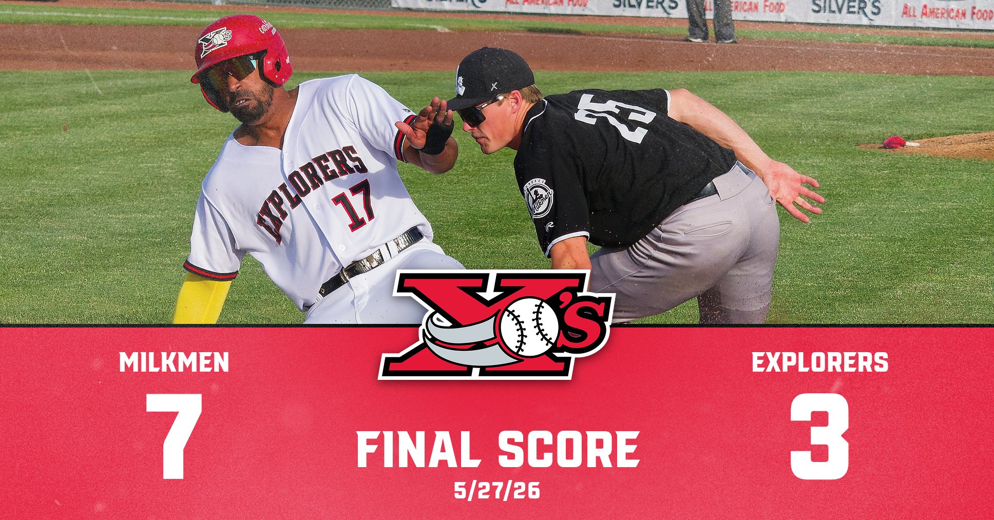 EXPLORERS LATE PUSH NOT ENOUGH IN 7-3 LOSS