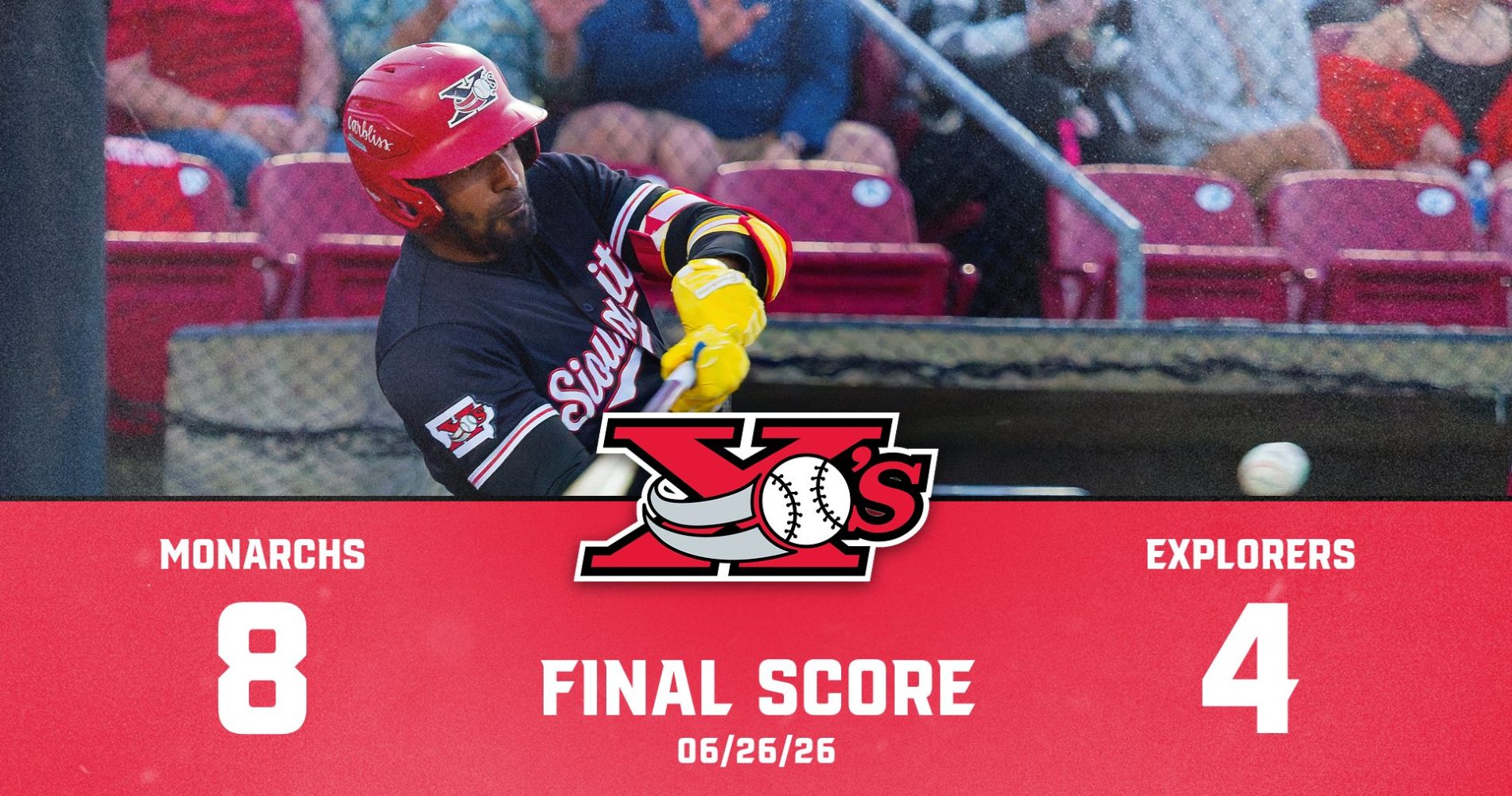 MIDDLE‑INNING SURGE PUSHES MONARCHS PAST X’S
