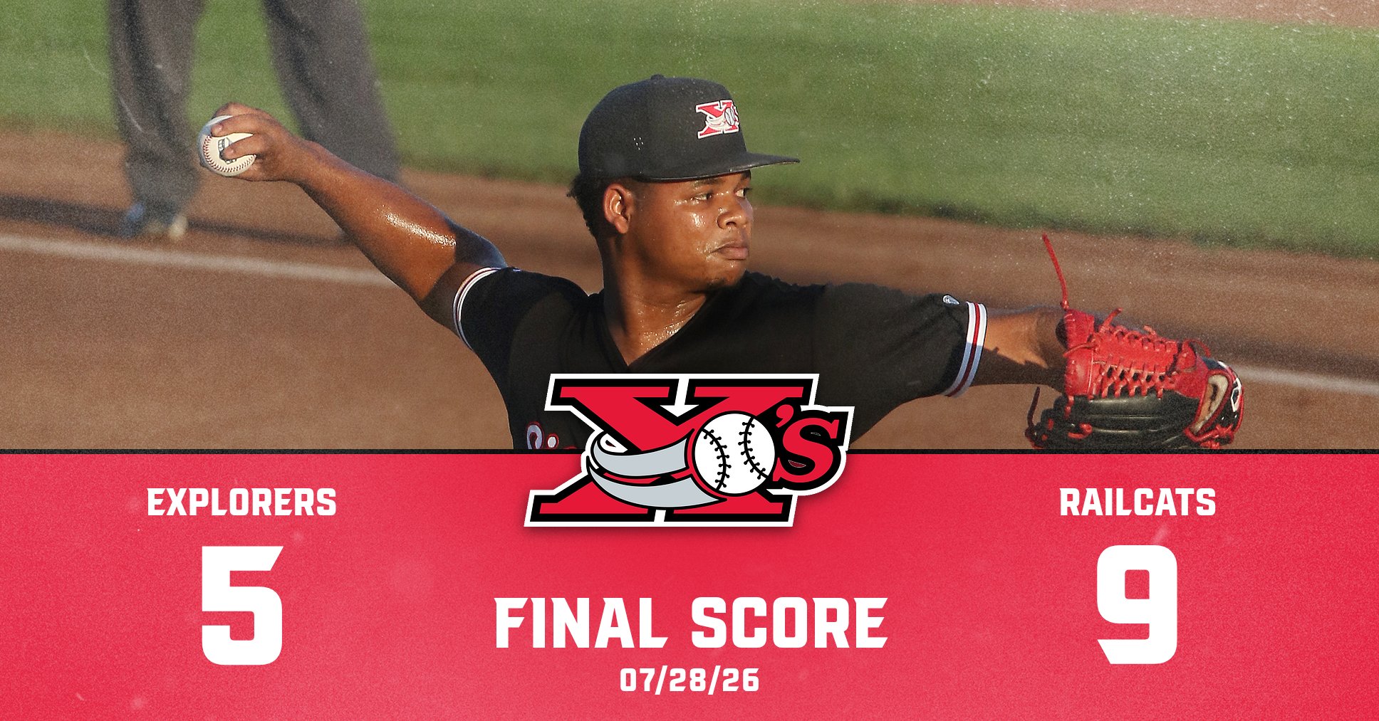 EXPLORERS’ EARLY LEAD FADES AS RAILCATS RALLY FOR 9–5 VICTORY