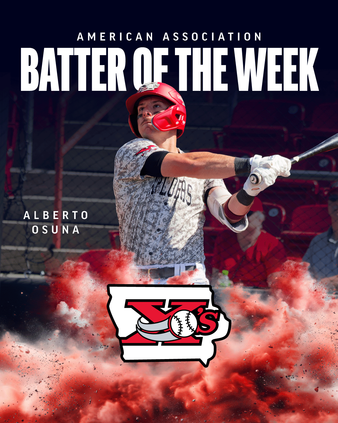 OSUNA NAMED BATTER OF THE WEEK