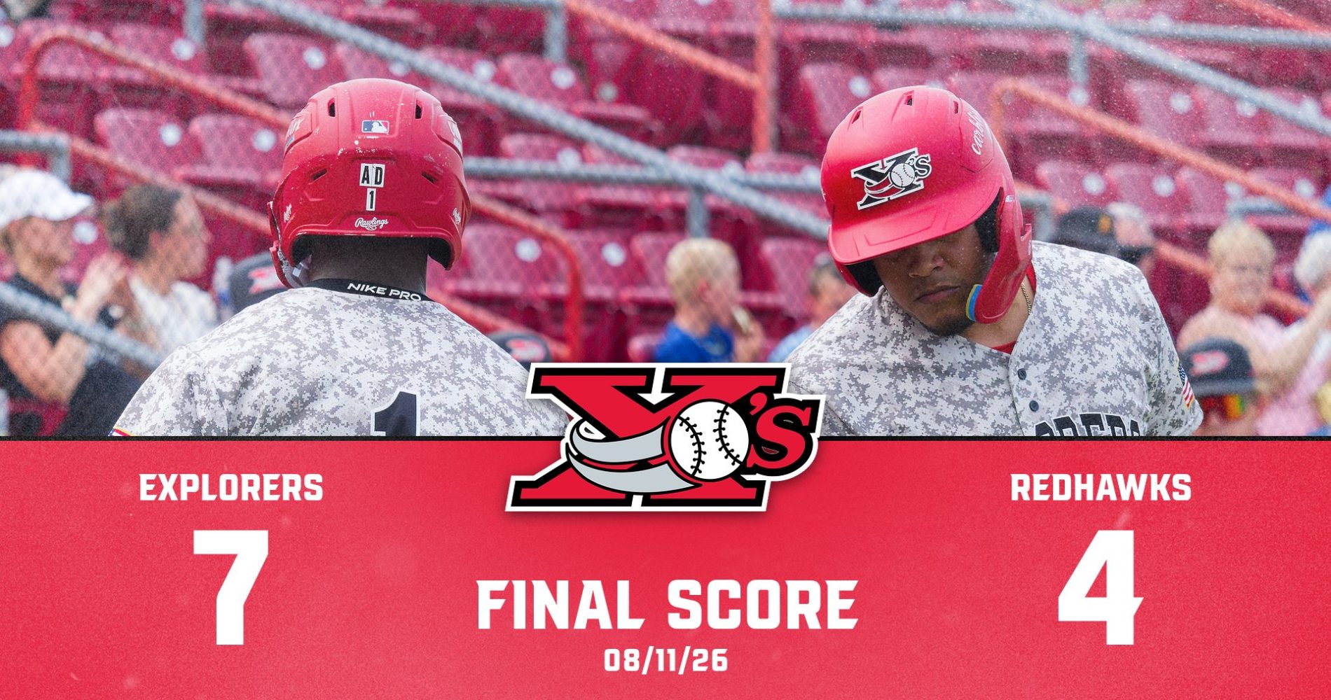 SIOUX CITY LEANS ON TWO‑OUT HITTING TO WOODCHIP FARGO‑MOORHEAD 7–4