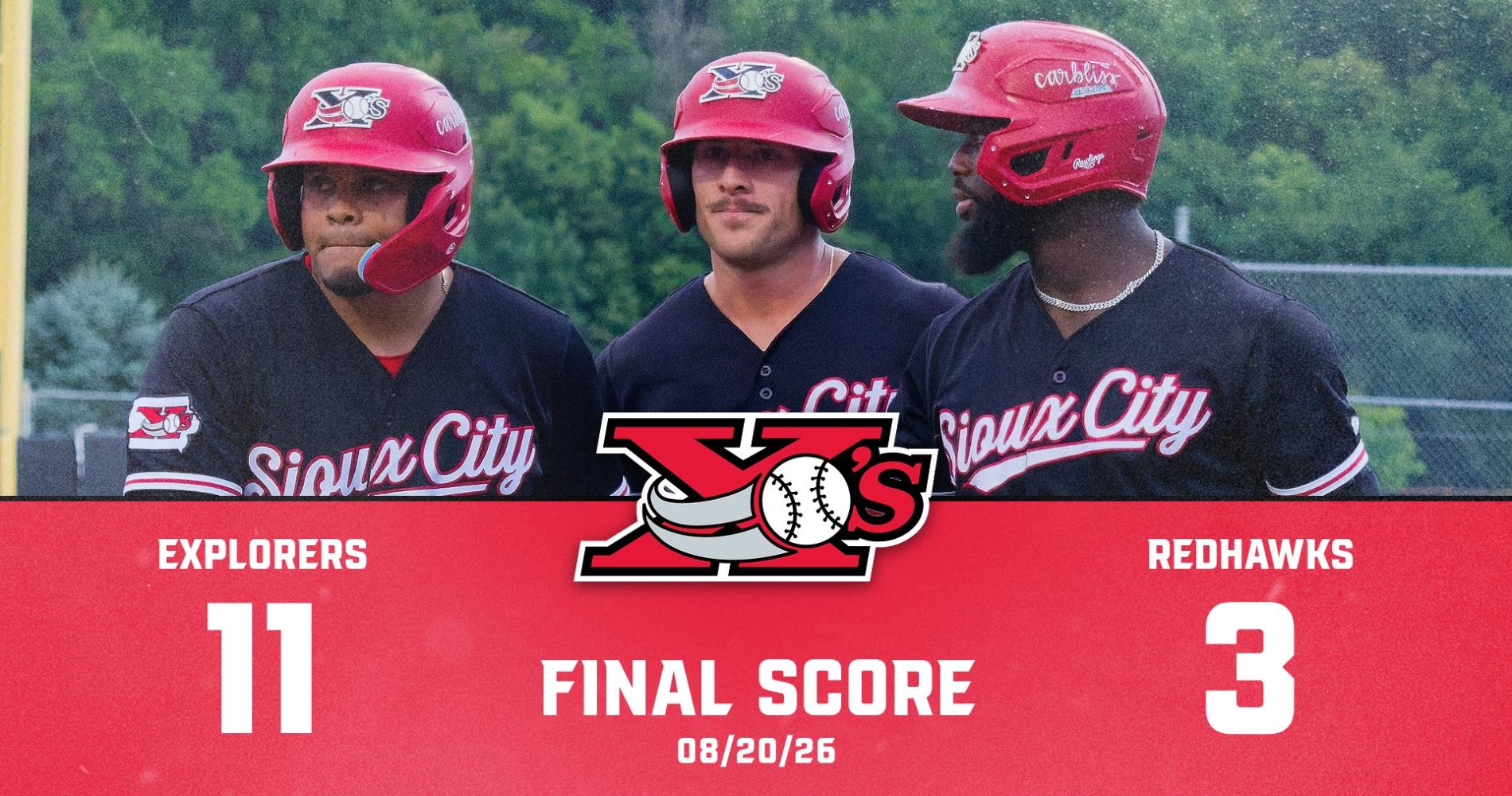 EXPLORERS BREAK OUT TO AVOID SWEEP WITH 11–3 WIN