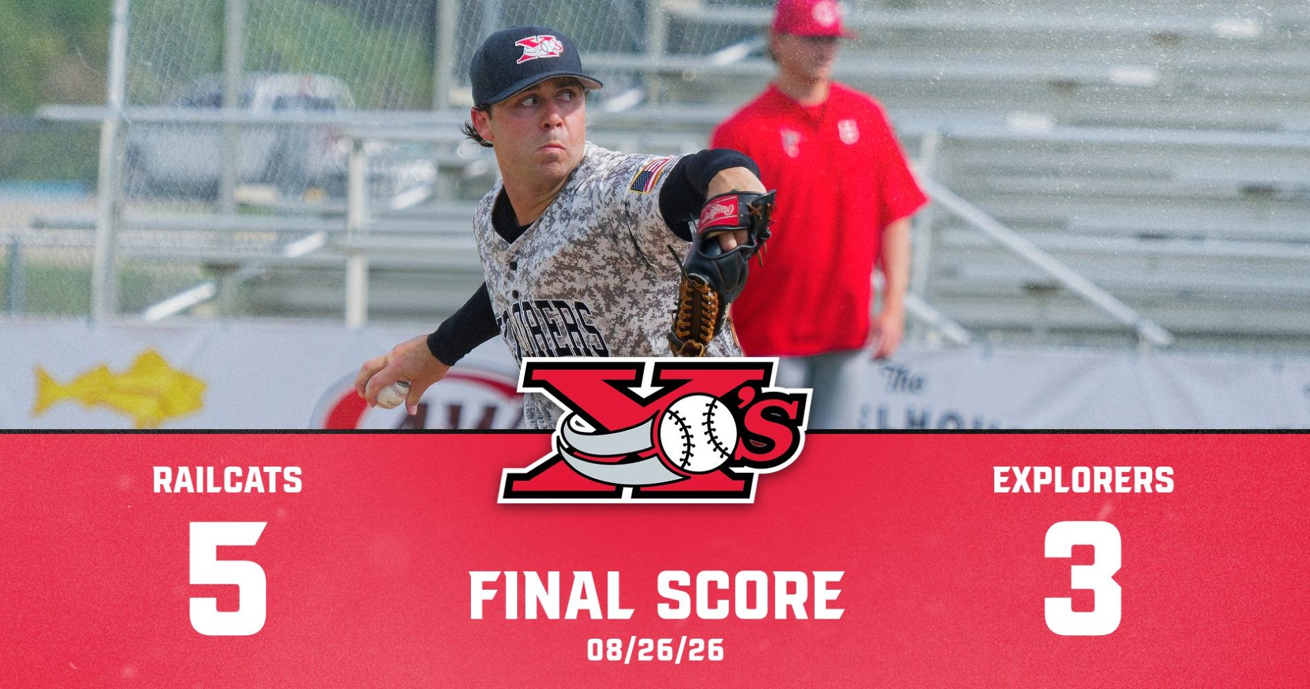 RAILCATS EDGE EXPLORERS 5–3 IN WEDNESDAY MATINEE