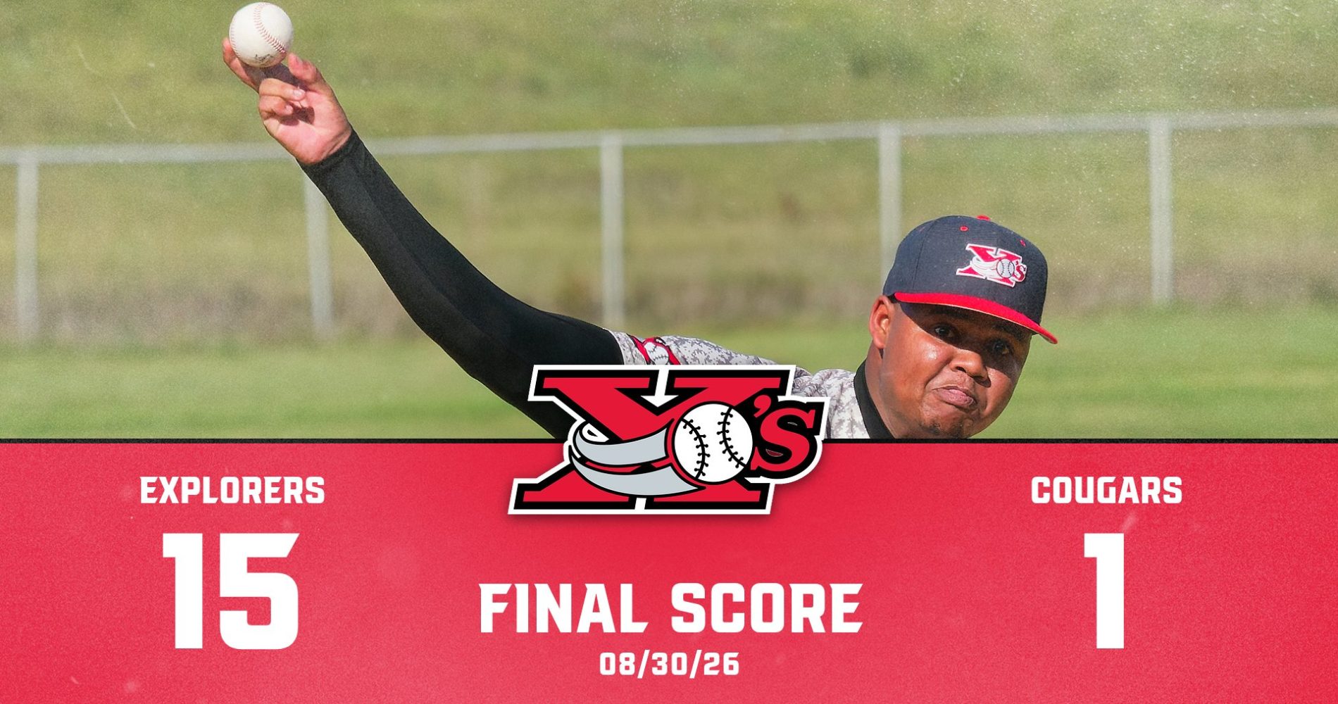 EXPLORERS CRUSH KANE COUNTY 15–1 IN HOME FINALE