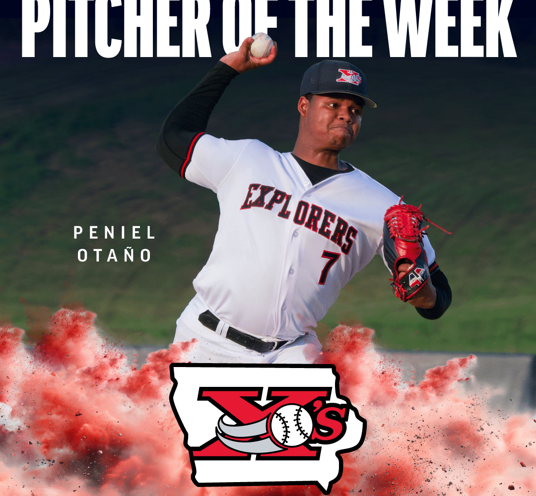 OTANO NAMED PITCHER OF THE WEEK
