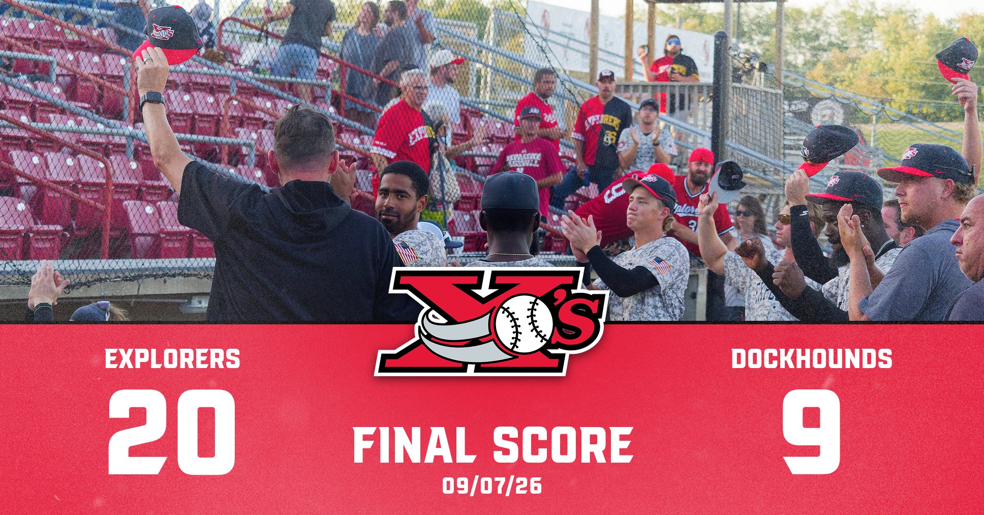 EXPLORERS CLOSE 2026 WITH 20‑RUN, SEVEN‑HOMER SHOWCASE