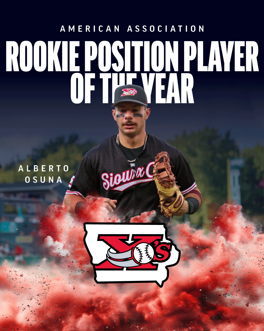 OSUNA NAMED ROOKIE OF THE YEAR